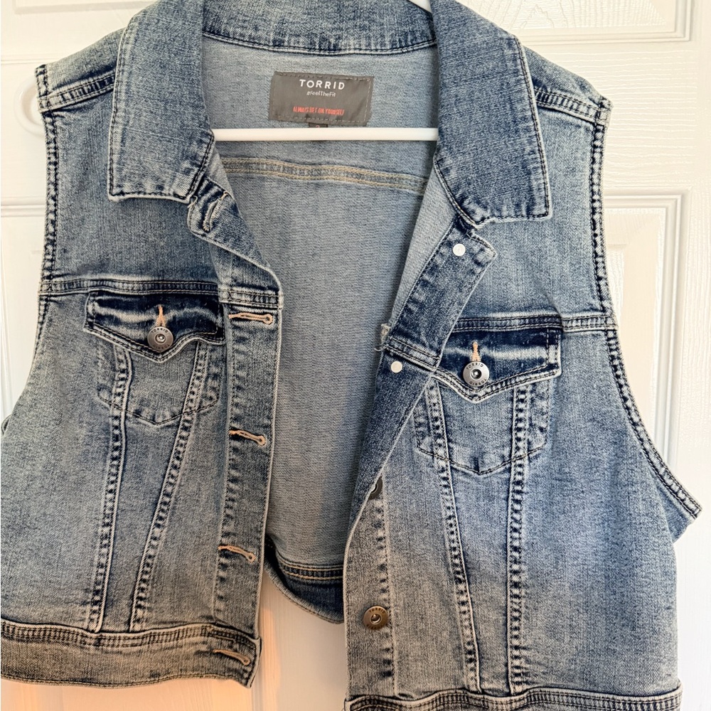Torrid Women's Denim Vest